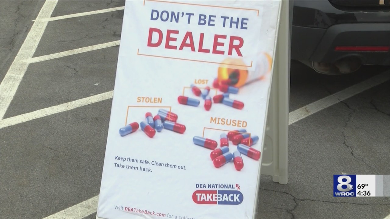 National Prescription Drug Day: Drop off unused prescription drugs in Rochester